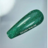 Esmalte semipermanente Verde NAILSOFTHEDAY, verde reflectante, 10ml
