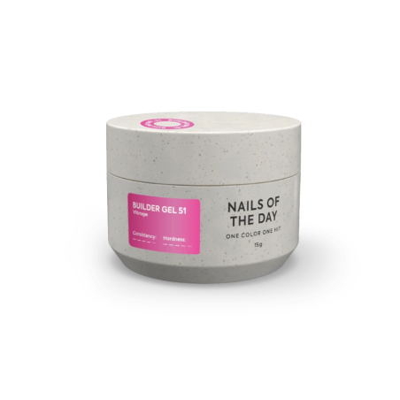 Builder Gel Vitrage 51 NAILSOFTHEDAY, 15ml