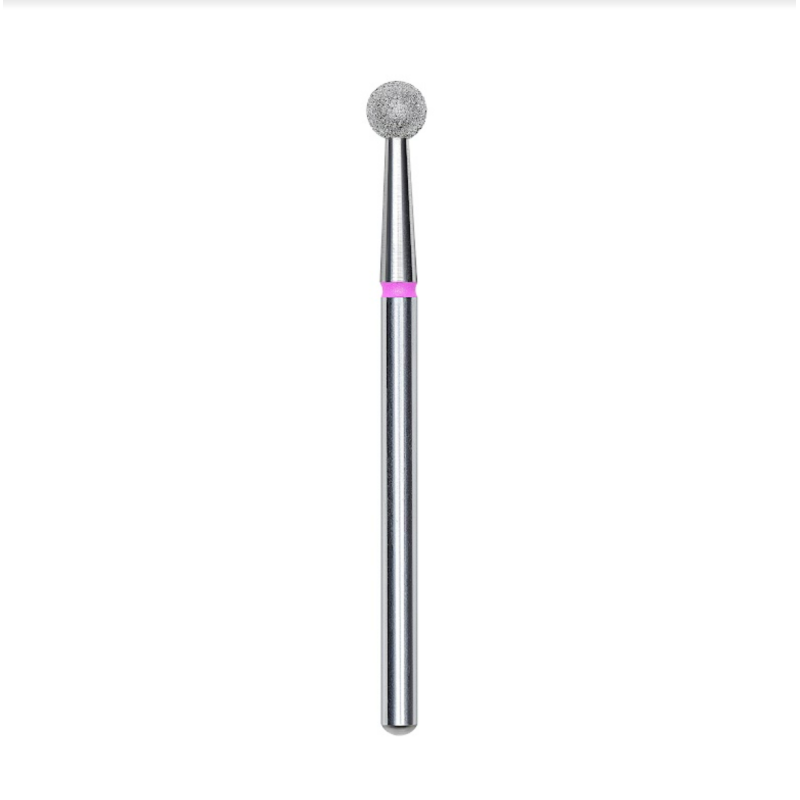 Fresa de diamante Bola Roja 4mm., STALEKS