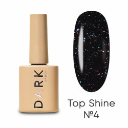 Top Shine 04 DARK, sin capa adhesiva,lentejuelas brillantes pequeñas 10ml