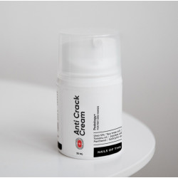 Crema con urea para grietas de talones y manos Podology+ ANTI CRACK CREAM NAILSOFTHEDAY, 30 ml