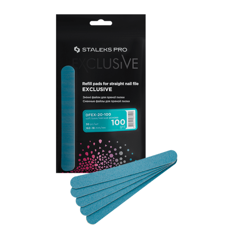 Lima Desechable Staleks Pro Exclusive 20, grano 100