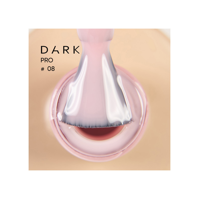 Pro Base 08 DARK, Base Camuflaje de color Beige Rosado, 30ml