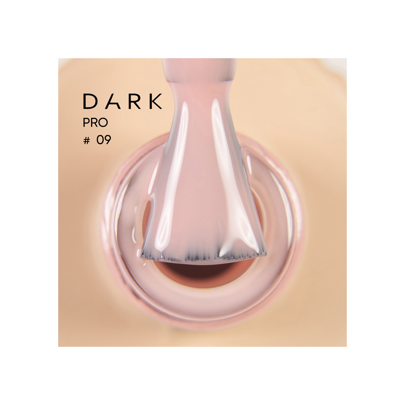 Pro Base 09 DARK, Base Camuflaje de color Beige, 15ml
