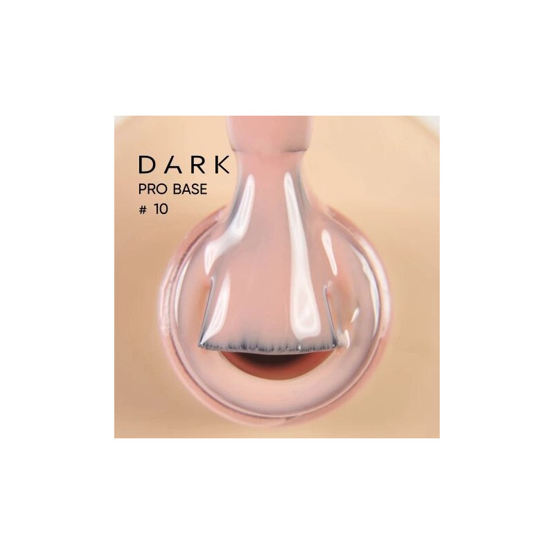 Pro Base 10 DARK, Base Camuflaje de color Beige, 15ml