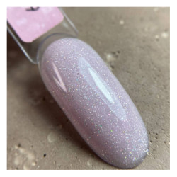 Pro Base 19 DARK, Base Camuflaje de color Violeta claro con micro brillo, 15ml