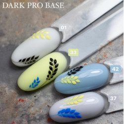Pro Base 33 DARK, Base Camuflaje de color Amarillo Pastel,15ml