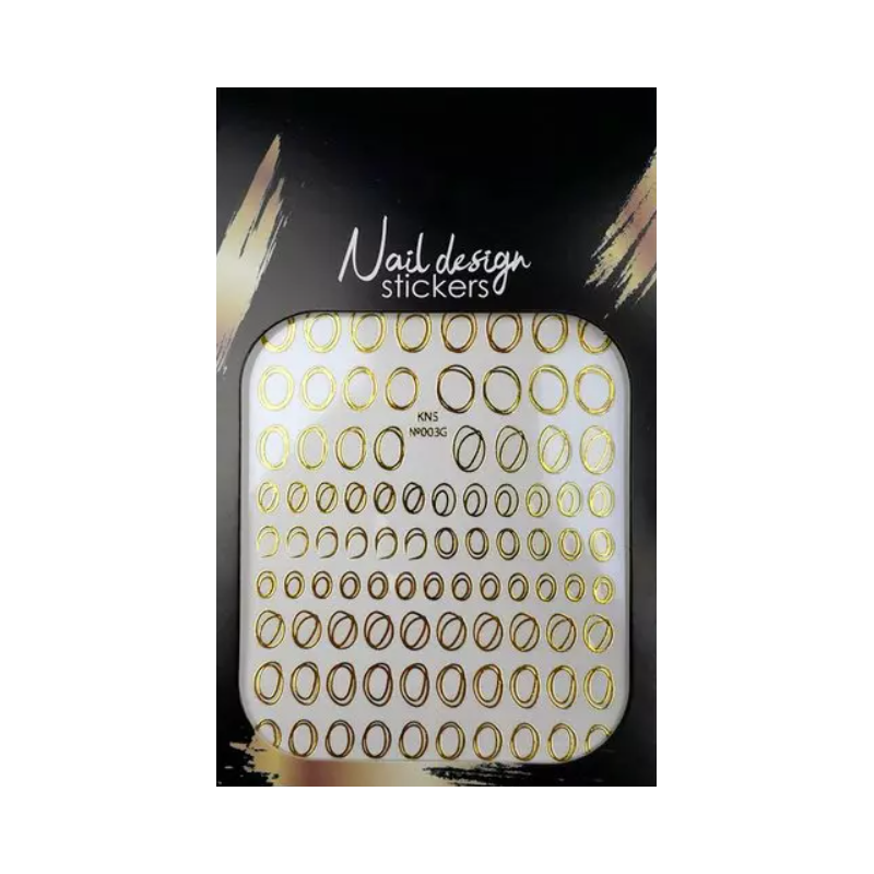 Pegatina Adhesiva Komilfo KNS-N°003, Dorado