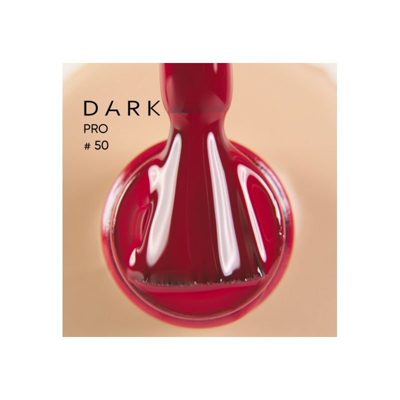 Pro Base 50 DARK, Base Camuflaje de color Rojo, 15ml