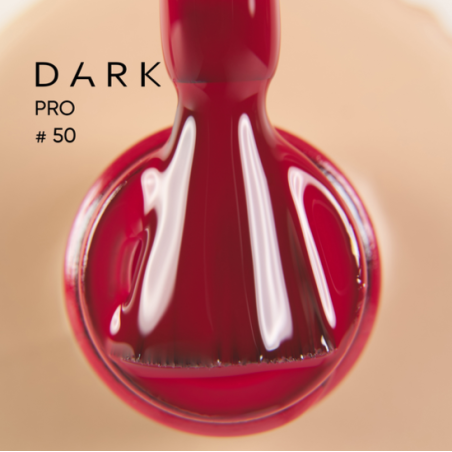 Pro Base 50 DARK, Base Camuflaje de color Rojo, 15ml