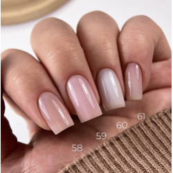 Pro Base 59 DARK, Base Camuflaje de color rosa claro con brillo,15ml