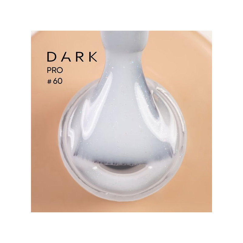 Pro Base 60 DARK, Base Camuflaje de color blanco lechoso con brillo,15ml