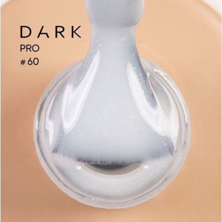 Pro Base 60 DARK, Base Camuflaje de color blanco lechoso con brillo,15ml