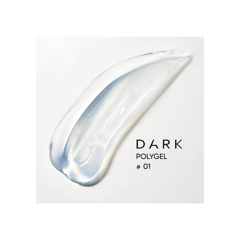 Polygel 01 en tubo DARK, Transparente, 30ml