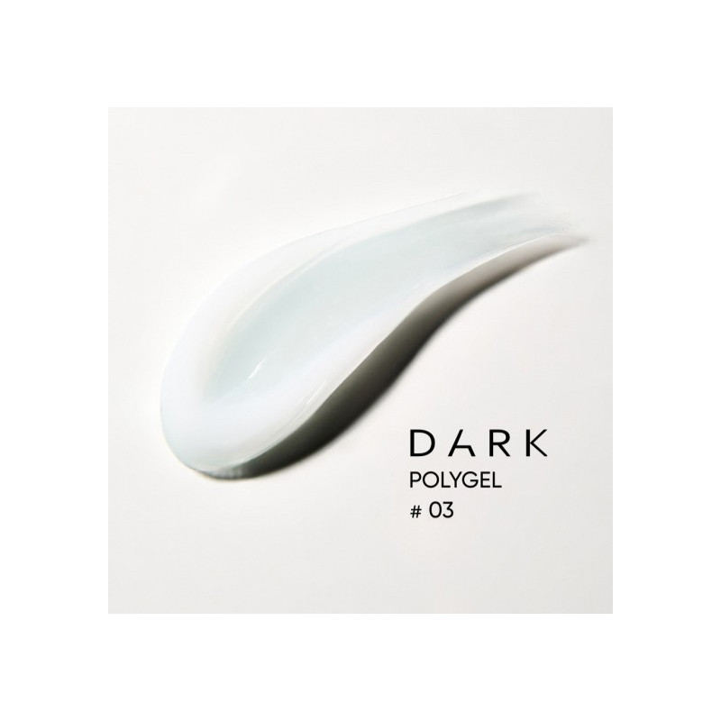 Polygel 03 en tubo DARK, Blanco Traslúcido, 30ml