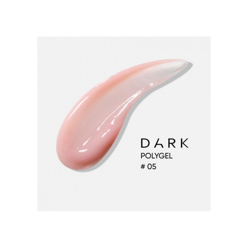 Polygel 05 en tubo DARK, Rosa, 30ml