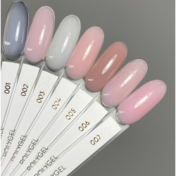 Polygel 07 en tubo DARK, rosa con micro brillo, 30ml