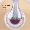 Base Opal 02 Dark, rosa con microbrillo rosa, 15 ml