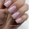 Base Opal 03 Dark, rosa lechoso con microbrillo multicolor, 15 ml
