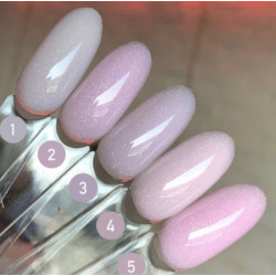 Base Opal 04 Dark, rosa lechoso con microbrillo dorado, 15 ml