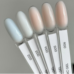 Iconic Gel 02 Dark, gel constructor liquido, blanco azulado, 15ml