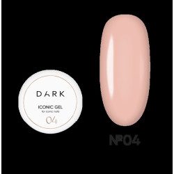 Iconic Gel 04 Dark, gel constructor liquido, nude, 15ml