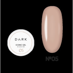 Iconic Gel 05 Dark, gel constructor liquido, nude beige claro, 15ml