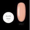 Iconic Gel 07 Dark, gel constructor liquido, nude melocotón, 15ml