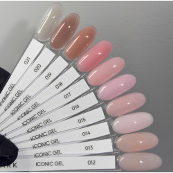 Iconic Gel 15 Dark, gel constructor liquido, rosa suave, 15ml