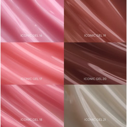 Iconic Gel 21 Dark, gel constructor liquido, beige grisáceo, 15ml
