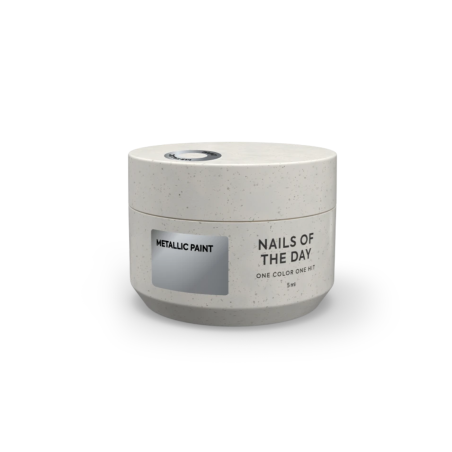 Metallic Paint NAILSOFTHEDAY pintura de gel metálica, 5 ml