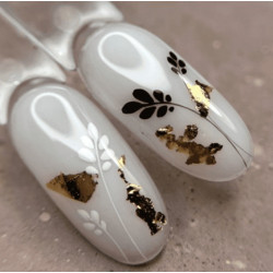 Paint Gel No Wipe White  DARK, 5ml