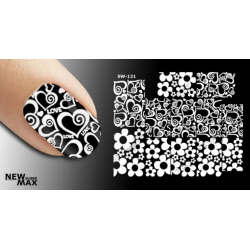 Pegatina al agua blanca SW-121