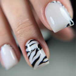 Paint Gel No Wipe Black DARK, 5ml