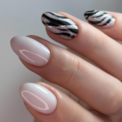 Paint Gel No Wipe Black DARK, 5ml