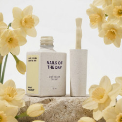 Esmalte Semipermanente Let's special South NAILSOFTHEDAY, amarillo pastel, 10ml