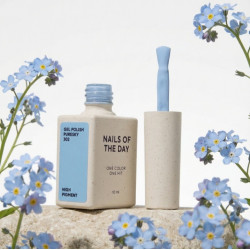 Esmalte Semipermanente Let's special Puresky NAILSOFTHEDAY, azul pastel, 10ml