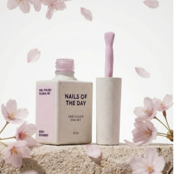Esmalte Semipermanente Let's special Floria NAILSOFTHEDAY, rosa pastel, 10ml