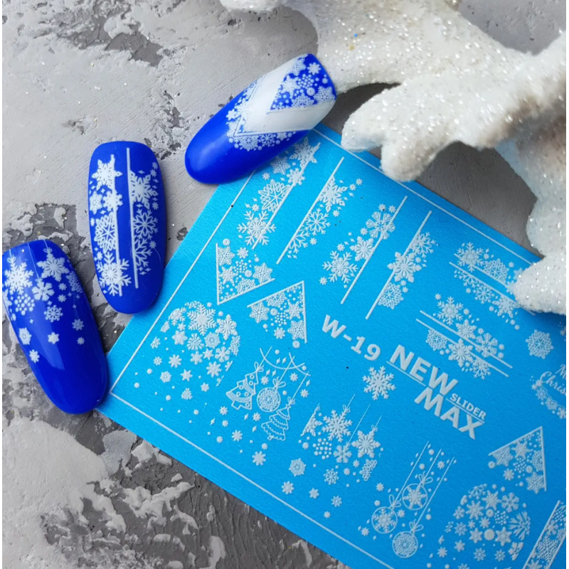 Pegatina al agua para navidad W-19