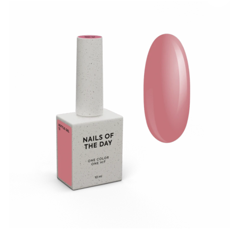 Bottle Gel 13 con pincel NAILSOFTHEDAY, 10 ml