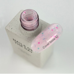 Cover base 42 confetti NAILSOFTHEDAY, 10ml