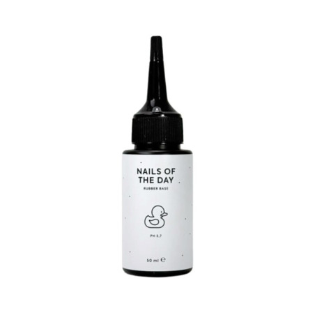 Rubber Base NAILS OF THE DAY, transparente, 50ml
