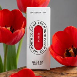 Wild Esmalte Semipermanente Rojo Intenso – Color of the Month Marzo 2026, 10ml