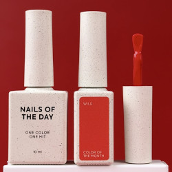 Wild Esmalte Semipermanente Rojo Intenso – Color of the Month Marzo 2026, 10ml