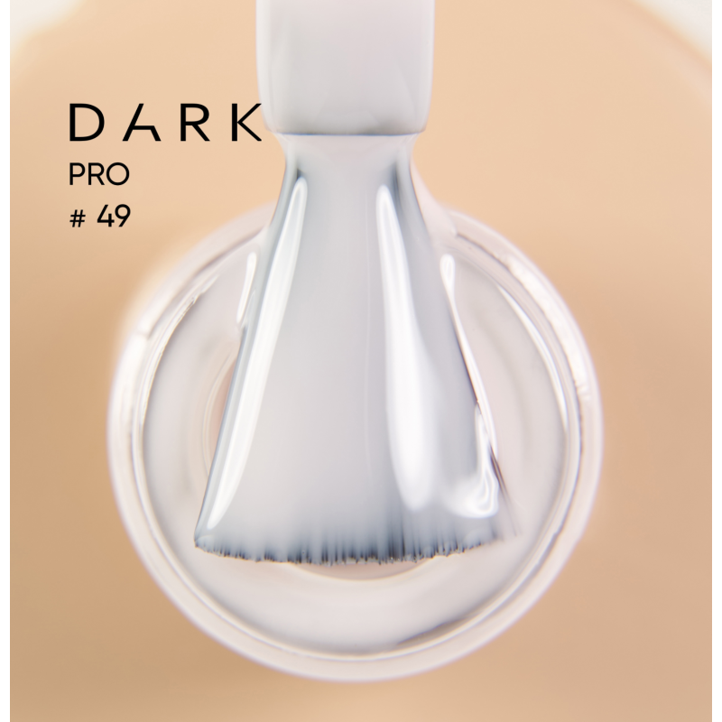 Pro Base 49 DARK, Base Camuflaje de color Beige claro,15ml