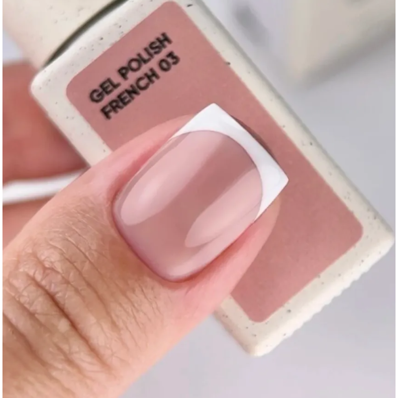 French 03 NOTD Esmalte Semipermanente Nude, 10ml