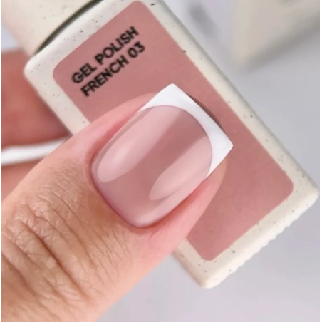 French 03 NOTD Esmalte Semipermanente Nude, 10ml