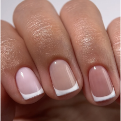French White 02 NOTD Esmalte Semipermanente Nude Rosado, 10ml