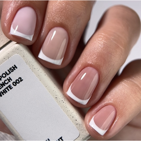 French White 02 NOTD Esmalte Semipermanente Nude Rosado, 10ml