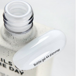 Bottle Gel Shimmer 44 NAILSOFTHEDAY, con pincel, 10 ml